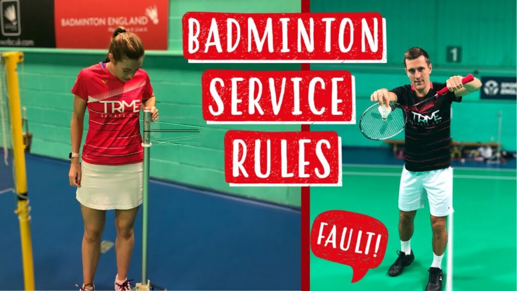 De officiële badminton service regels in 2022 Badminton Hulp