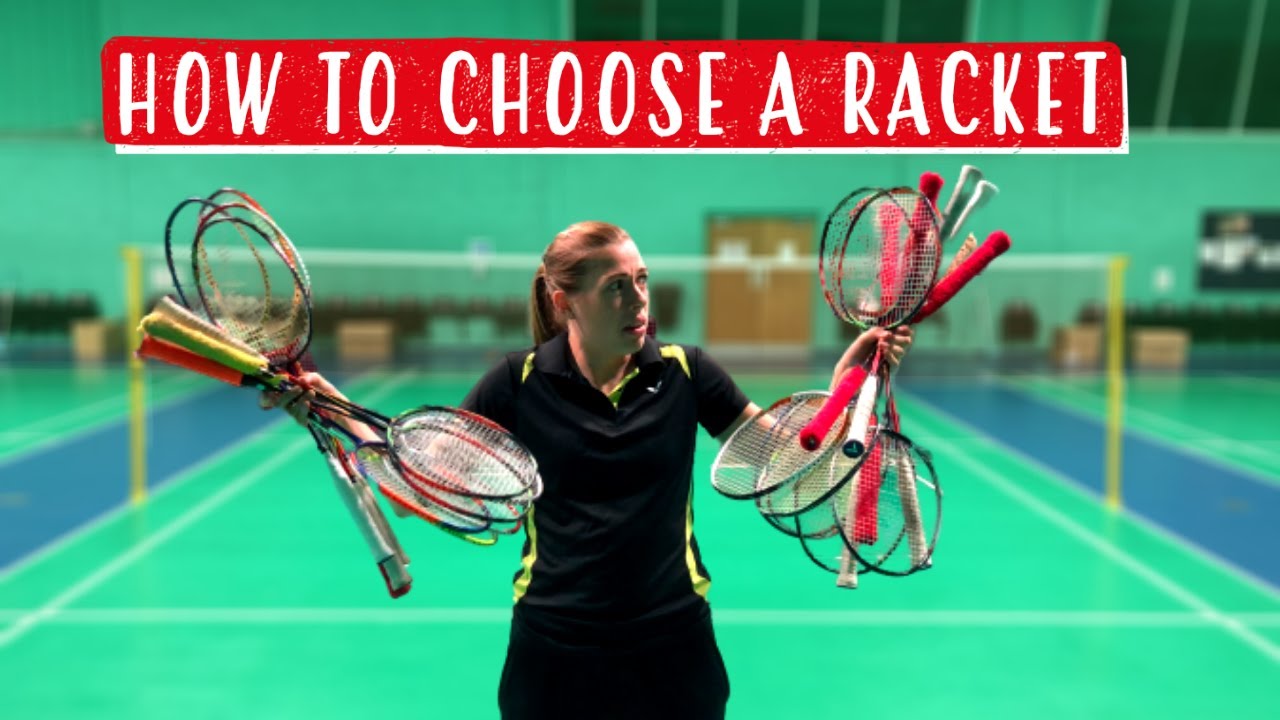 een racket uitkiezen door badmintoninsight