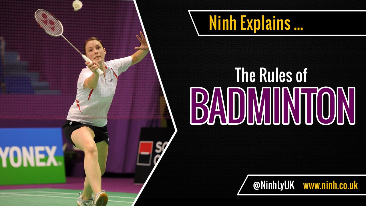 regels van badminton